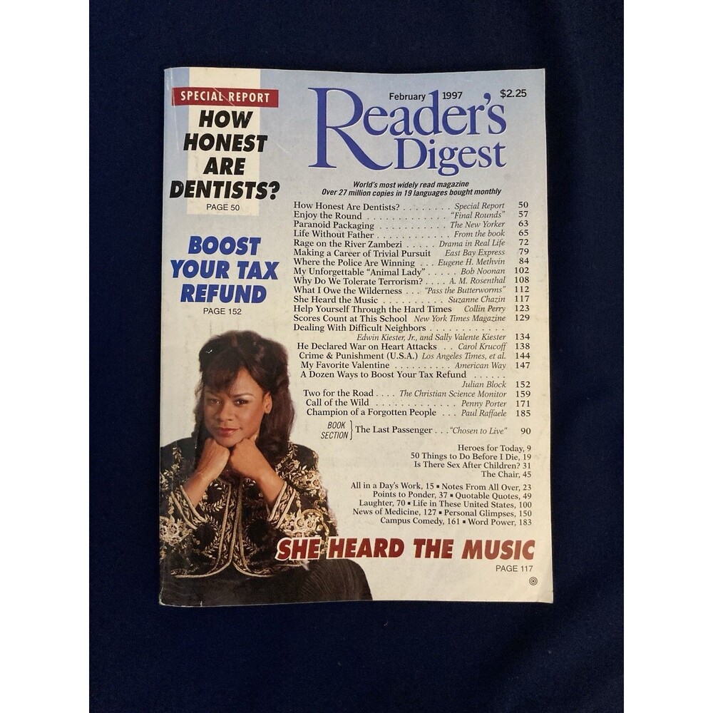 Vintage Reader’s Digest Magazine | February 1997